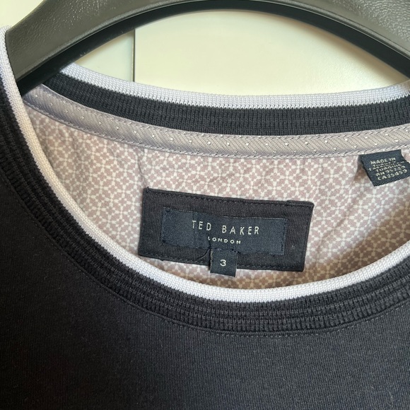 MENS Ted Baker soft drape T shirt size 3 - Picture 5 of 6